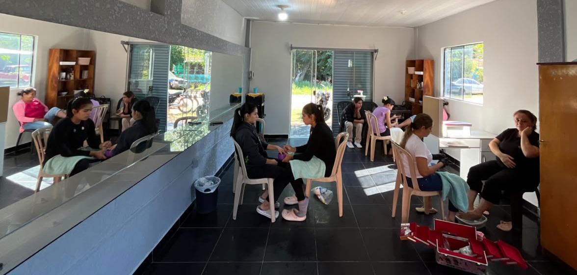 Estudiantes en actividades de formación